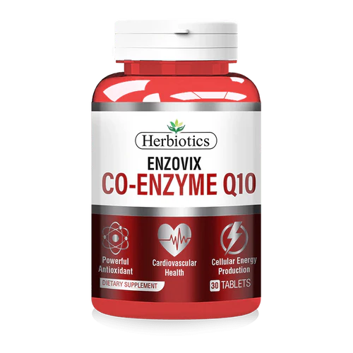 Herbiotics Enzovix (Co-Enzyme Q10), 30 Ct