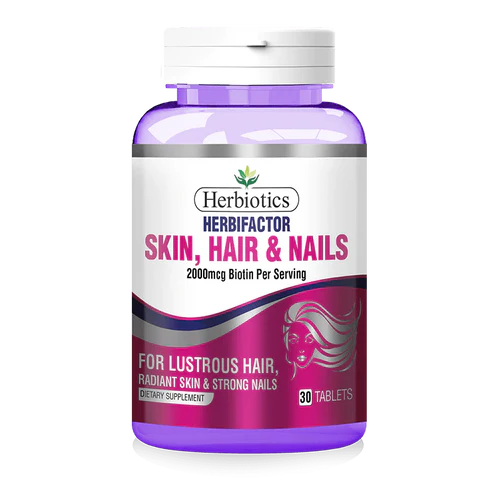 Herbiotics Herbifactor Hair, Skin & Nails, 60 Ct