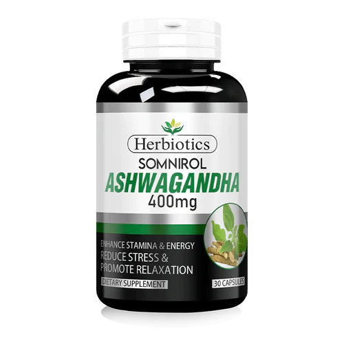 Herbiotics Somnirol (Ashwagandha), 30 Ct