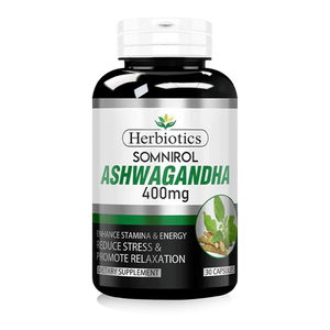 Herbiotics Somnirol (Ashwagandha), 30 Ct